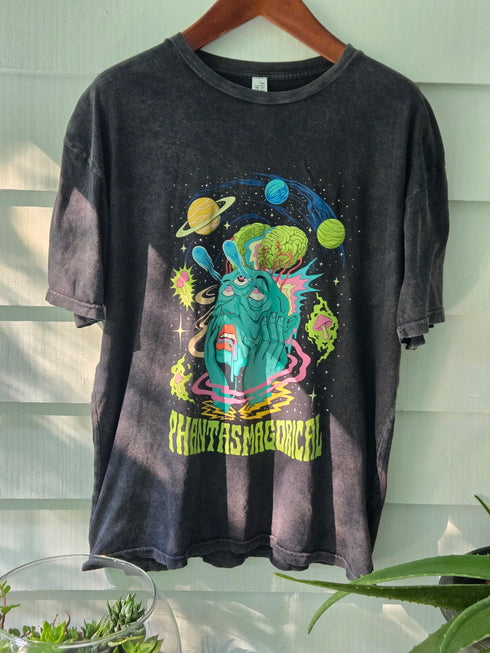 Intergalactic Mind Melt Premium Mineral Wash Vintage Unisex Tee
